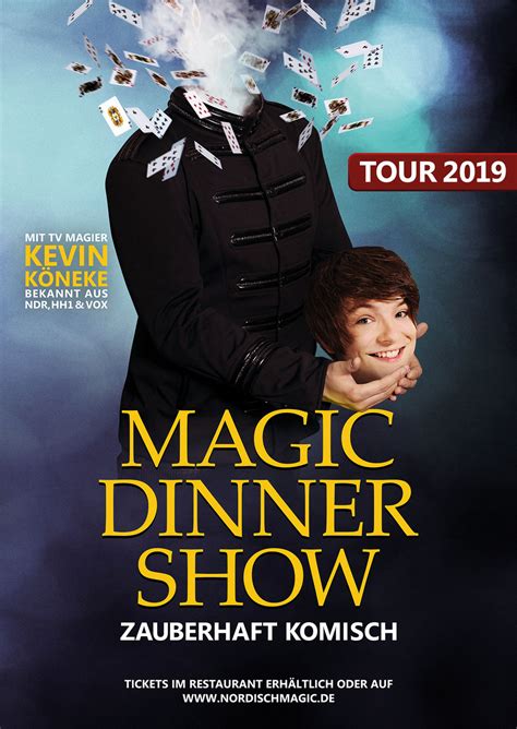Be Transformed by an Unforgettable Magical Performance and Dinner